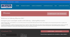 Desktop Screenshot of libertypharmainc.com